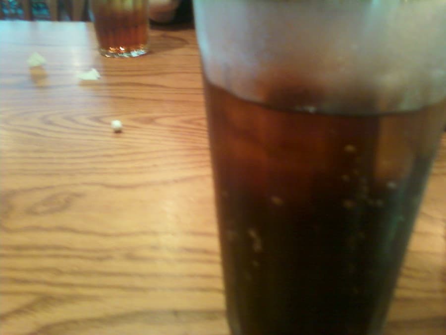 Glass of cola