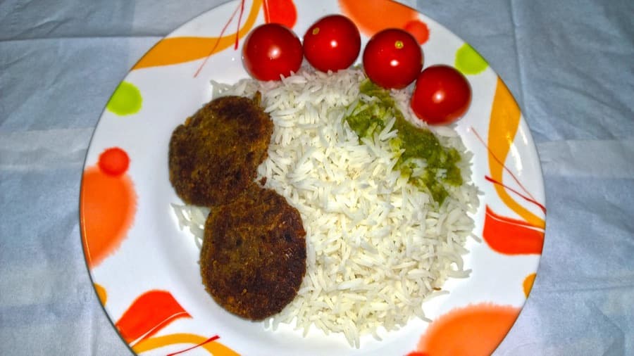 Fried kabab patties