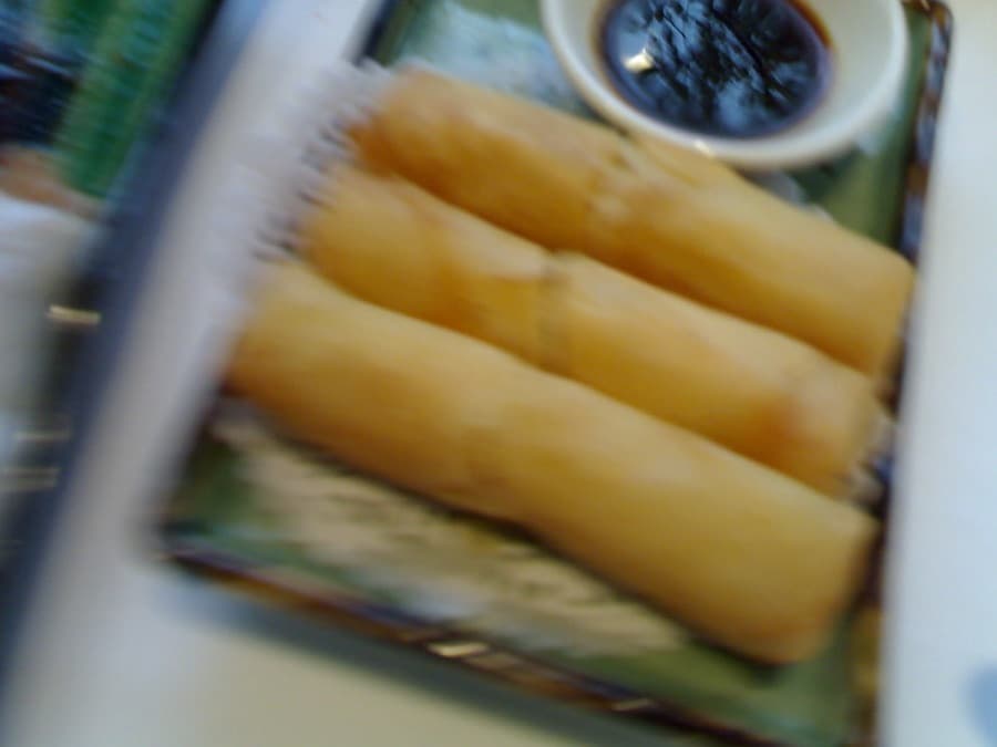 Crisp fried rolls